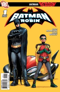 Batman and Robin Vol 1 #1: Batman Reborn, Part One: Domino Effect